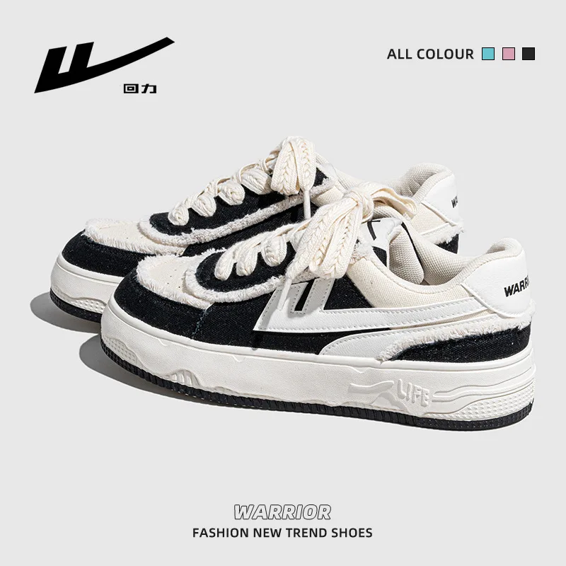 Кроссовки WARRIOR женские на платформе повседневная обувь для скейтборда модные