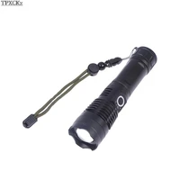 new usb xhp50 flashlight most powerful flash light 5 modes zoom led torch xhp50 18650 or 26650 battery for camping fishing