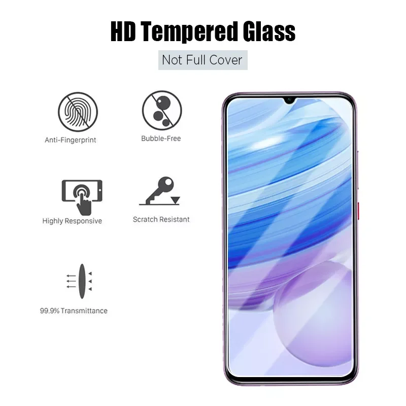 4PCS/Lot Protective Glass For Redmi Note 10 Pro Max 9 8 7 11 Pro 9T 10T Screen Protector For Redmi 9A 8A 7A 9C K40 Pro Glass