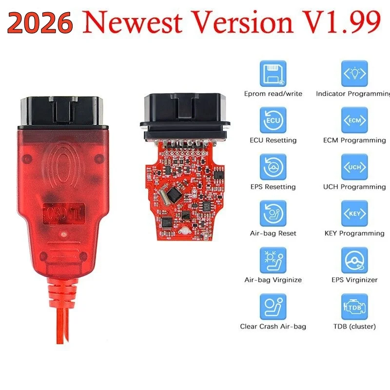 Фото Диагностический кабель Renolink V2.11 OBD2 USB для программирования ЭБУ, программирования ключей Renault, сопоставления UCH и кодирования EEPROM. №2