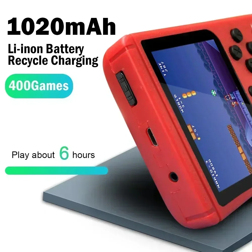 Портативная Мини-ретро 8-битная Игровая Консоль С 400 Встроенными Играми Av Out Game Boy