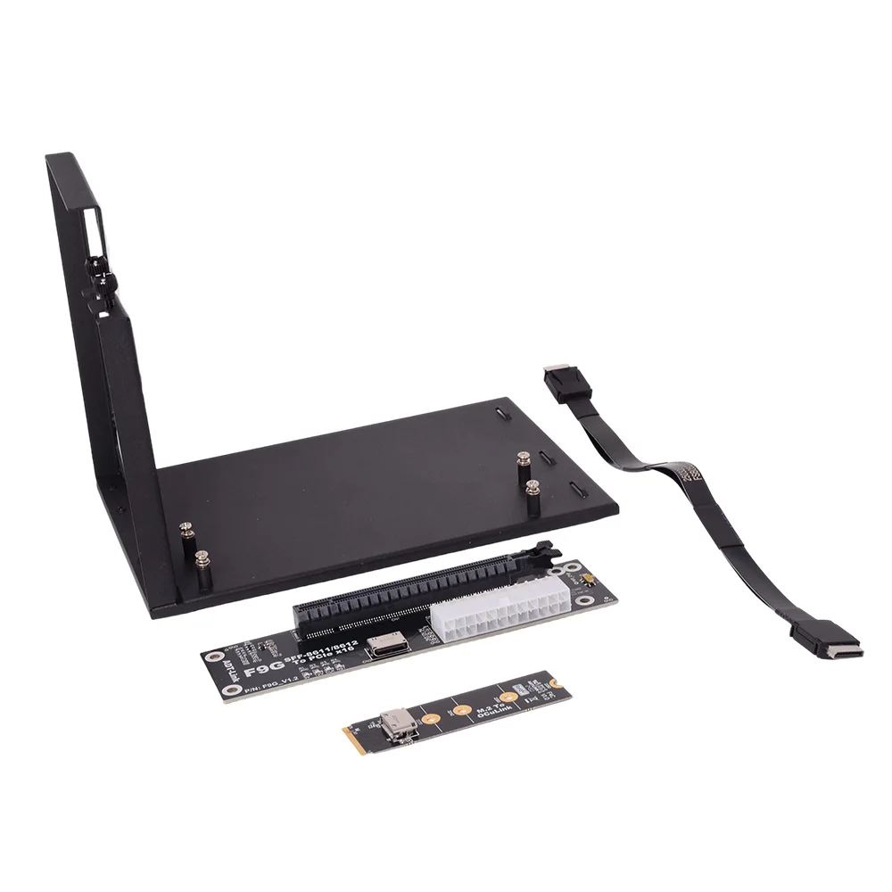 Фото Адаптер Oculink SFF-8611/8612 для PCI express PCIE x16 eGPU для ноутбуков NUC ITX STX NVIDIA RTX4090 AMD RX7900xtx 25 см 50 см №4