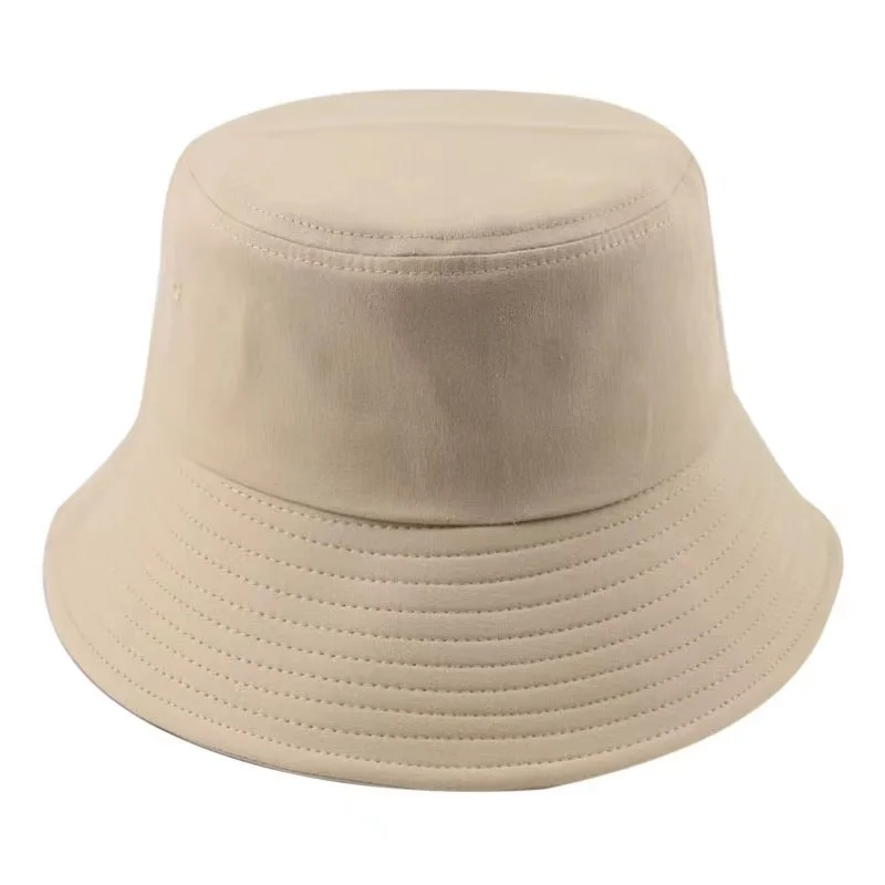 

New Harajuku Cotton Ladies Bucket Hat Women Summer Sunscreen Panama Hat Sunbonnet Outdoor Fisherman Cap Beach Cap Bucket Hat Men
