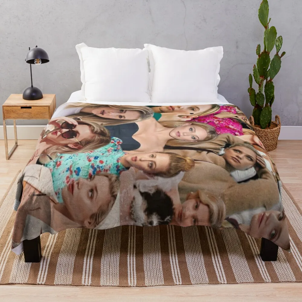 

Editing Lili Reinhart Throw Blanket Synthetic Skin Blanket Decorative Blanket