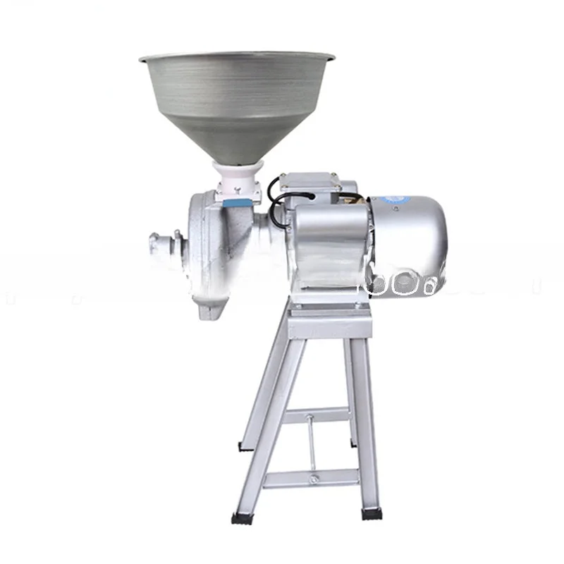 

150 Type Dry and Wet Soybean Grinder Superfine Grinding Machine Corn Rice Wheat Flour Crusher Pulverizer Feed Flour Mill Machine