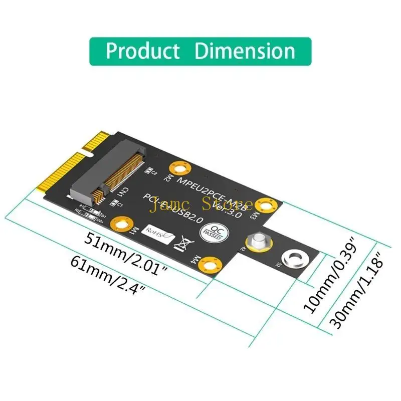 LX0B M.2 Ключ B к мини -адаптер PCI для модуля 3G 4G подключите к любому угодно (art.: 3920d1bbbd840) - 3920d1bbbd840