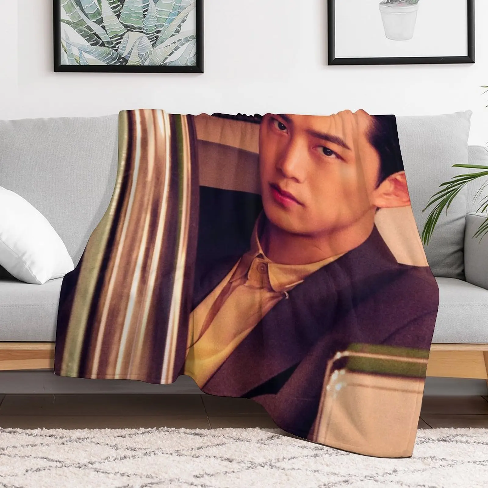 2PM With Me Again - TAECYEON Плед Зимние кровати Перемещение на диван Одеяла