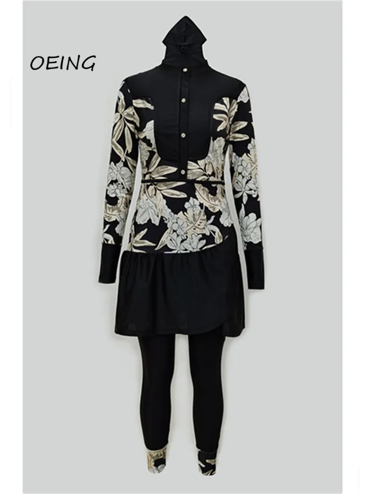 

Мусульманский модный исламский купальный костюм для женщин купальный костюм женский купальник 3 предмета