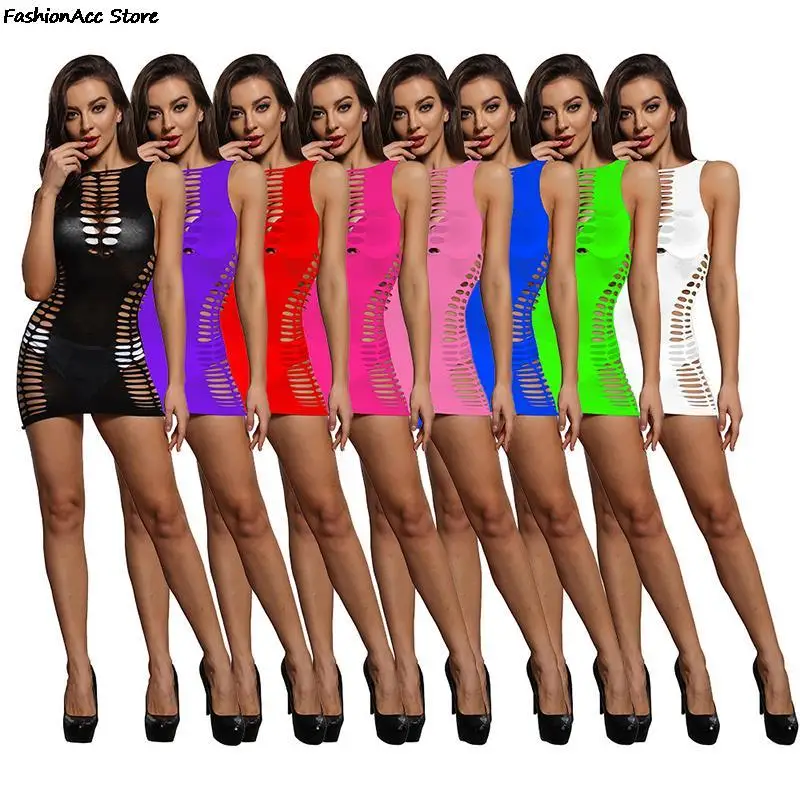 

Sexy Sleepwear Lingerie Babydoll Underwear minidress plus size bodysuit backless Intimate Catsuit baby doll dress Chemises