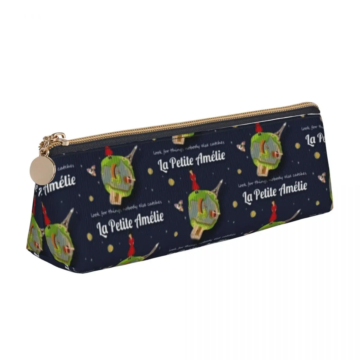 

The Little Prince треугольный карандаш, школьный пенал на молнии для французского кинотеатра, детский модный кожаный чехол для ручек