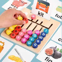 educational wood math toys for children wooden montessori materials learning numbers matching game mathematics montessori toys