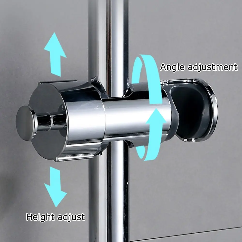 Круглый держатель для душевой лейки Вращающийся Регулируемый распылитель с