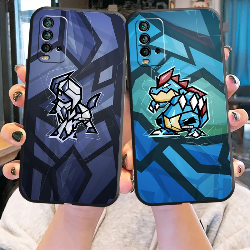 

Japan Anime Pokémon GO Phone Case For Xiaomi Redmi Note 10 Pro MAX 10T 10S 5G 10 Smartphone Funda Original Coque Shell TPU
