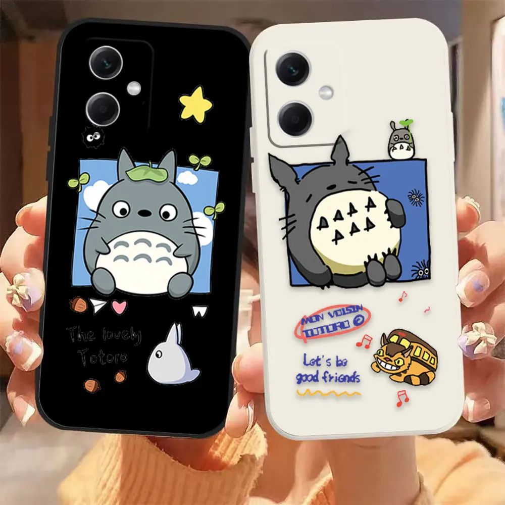 

Spirited Away Totoro Case For Redmi Note 12 11 11T 11R 11E 11S 10 9 9S 8 7 7S PRO PLUS 4G 5G Colour Liquid Case Funda Shell Capa