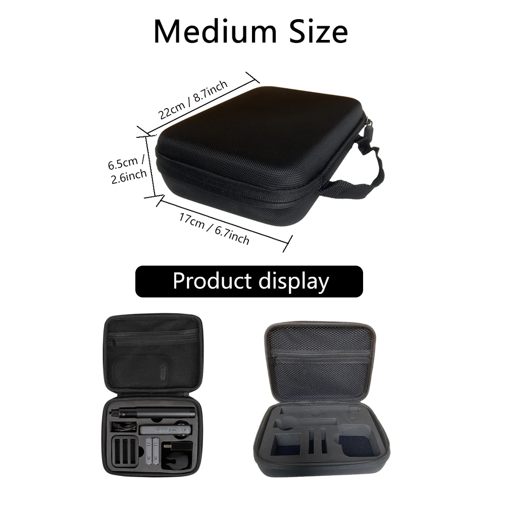 Портативный чехол для переноски экшн-камеры Insta360 X3/X2