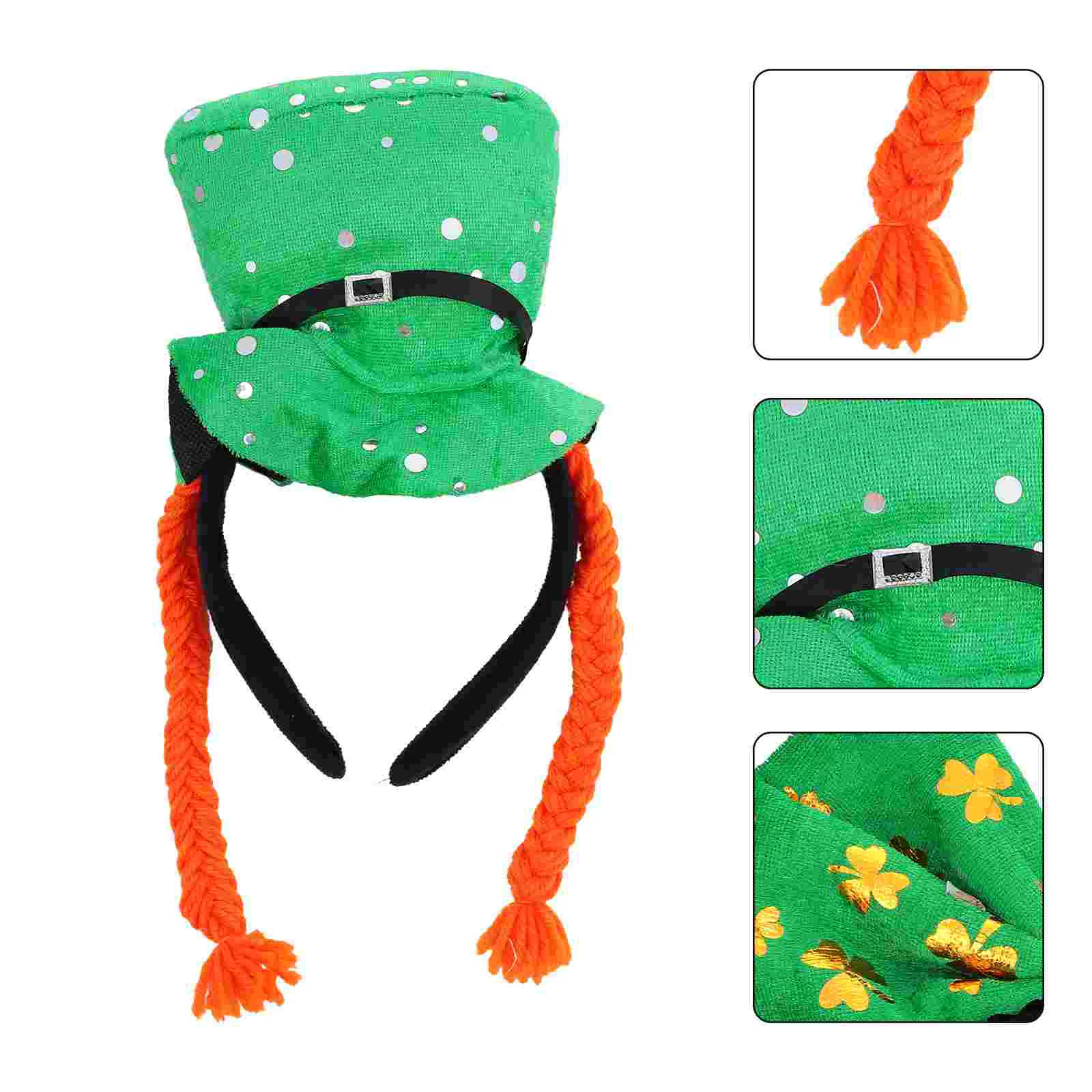 

3pcs St Patrick’s Day Party Performance Headdress Fashion Hair Accessories