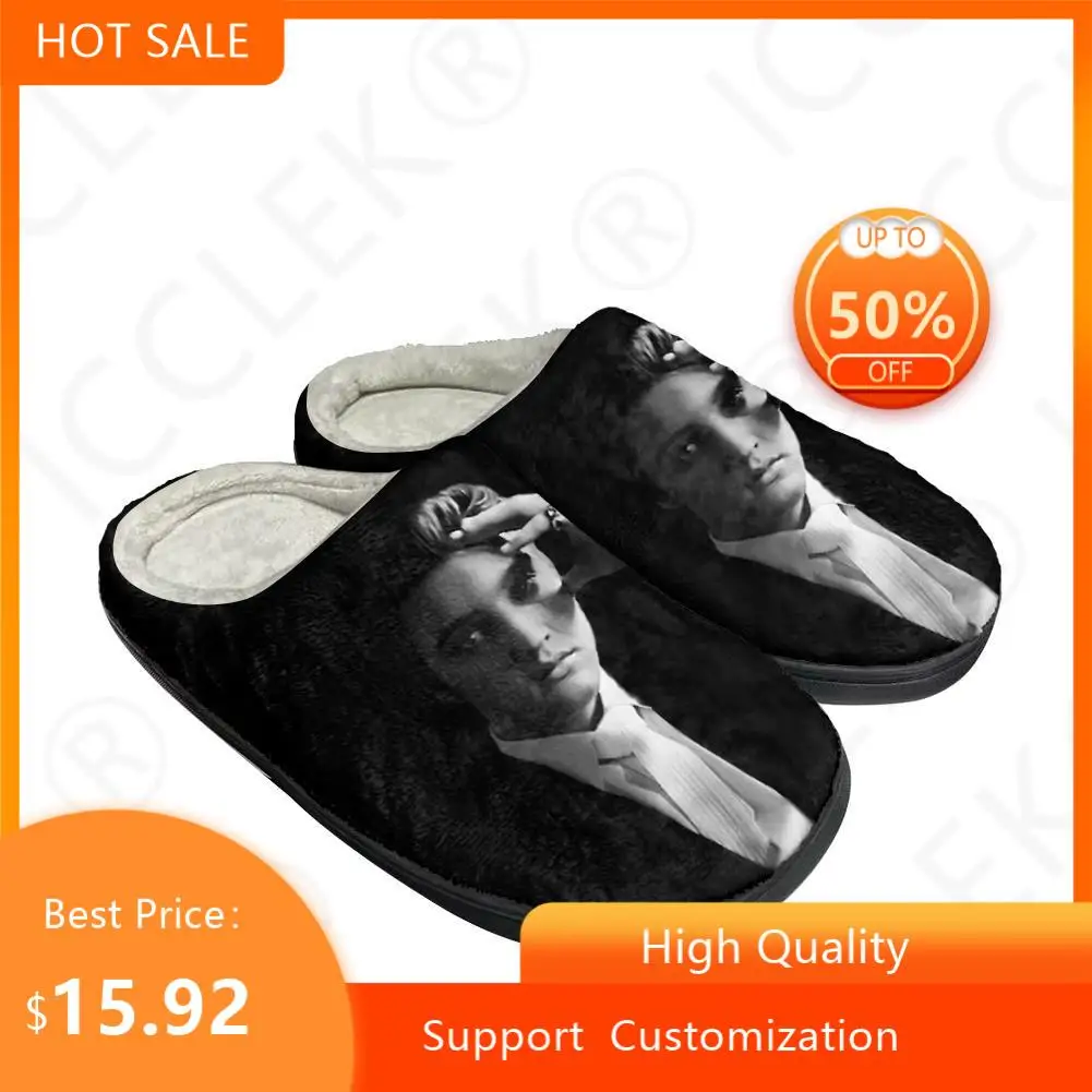 

Hot Elvis Presley Fashion Cotton Custom Slippers Mens Womens Sandals Plush Casual Keep Warm Shoes Thermal Comfortable Slipper