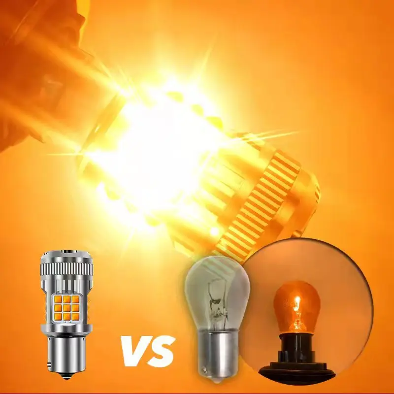 25 Вт 3030 лм P21w Светодиодная лампа для автомобиля 1156 Ba15s автомобильные аксессуары