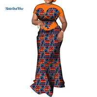elegant african dresses for women dashiki ladys party dress long robe africaine femme african clothes plus size wy640