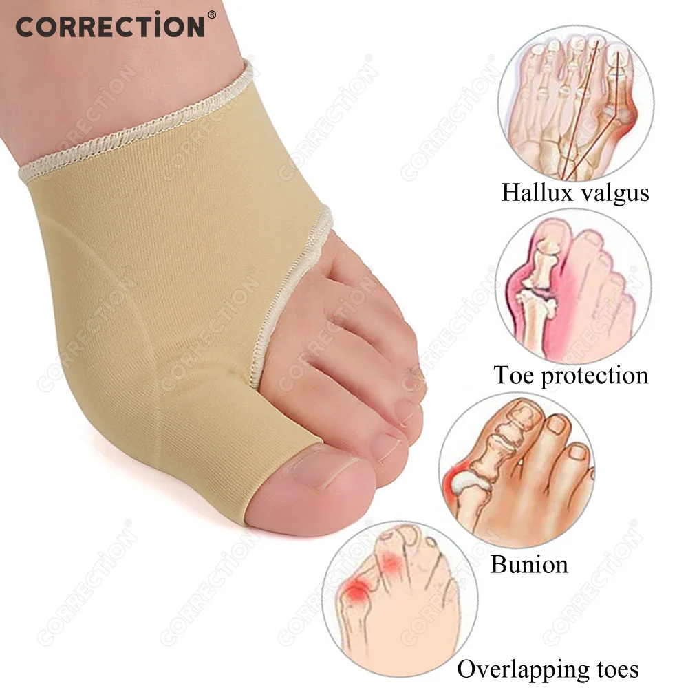 

Hallux Valgus Bunion Corrector Adjustable Toe Protector Gel Orthopedic Bone Thumb Big Toes Separators Splint Feet Straightener