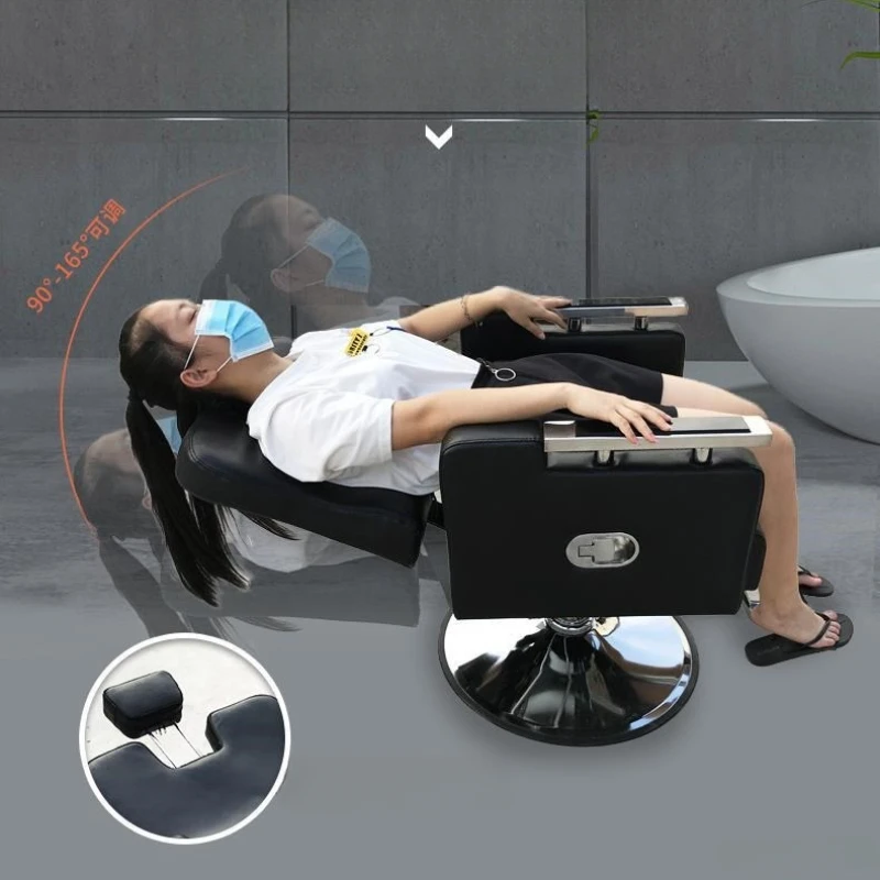 

Hairdressing BarShampoo Chairs Hair Salon Dedicated Lifting And Lowering Shampoo Chair Fotel Fryzjerski Furniture QF50SC