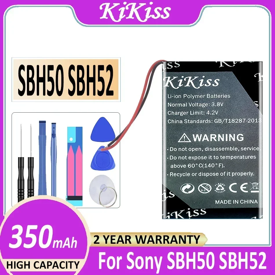 Аккумулятор KiKiss 350 мАч для Sony SBH24 SBH50 SBH52 SBH90C SBH82D Bateria