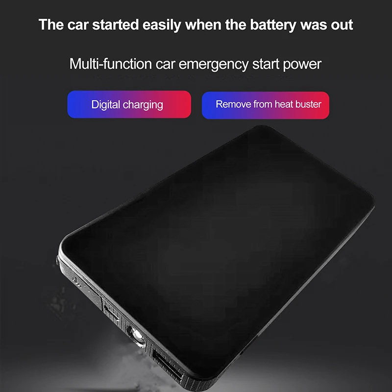 

Multifunctional Car Starter Battery Charger 20000mAh Emergency Power Bank Booster With LED Lighting Starting Device For 12V Cars