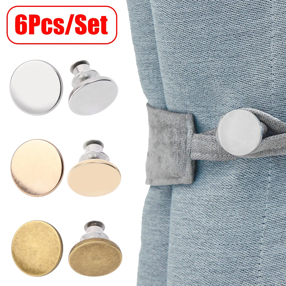 

6Pcs Curtain Buckle Removable Window Curtain Fixing Fastener Clips Adjustment Curtain Close Holder Home Room Decors Accessories