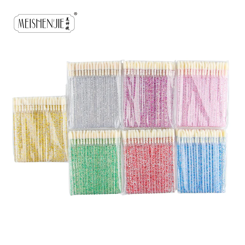 5/100 шт. кисть для губ кисти век помады тушь ресниц аппликатор помада палочки набор