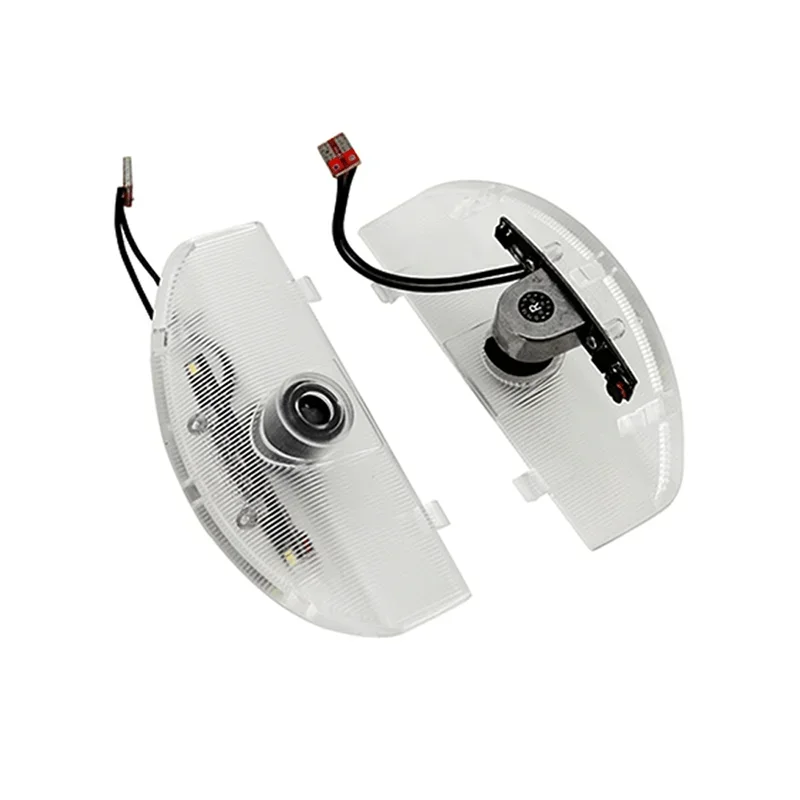 2 шт. Светодиодные проекторы для дверей автомобиля Mitsubishi Pajero 2008-2020 Grandis 2009