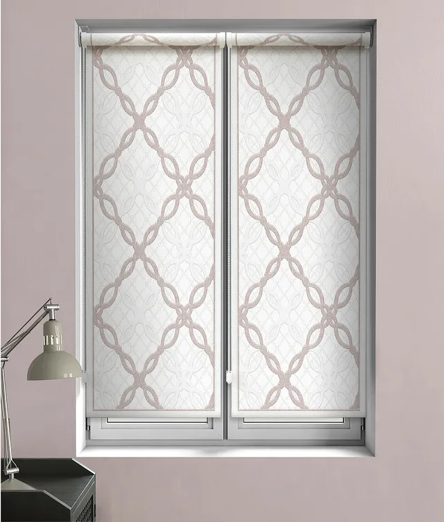 Рулонная штора Farfalla от Memotex с карнизом |