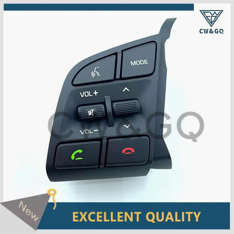 

Steering Wheel Remote Control Switch Left for Hyundai Tucson 2016+ TL Bluetooth Button Music Switch 96710D35004X 96710-D3500