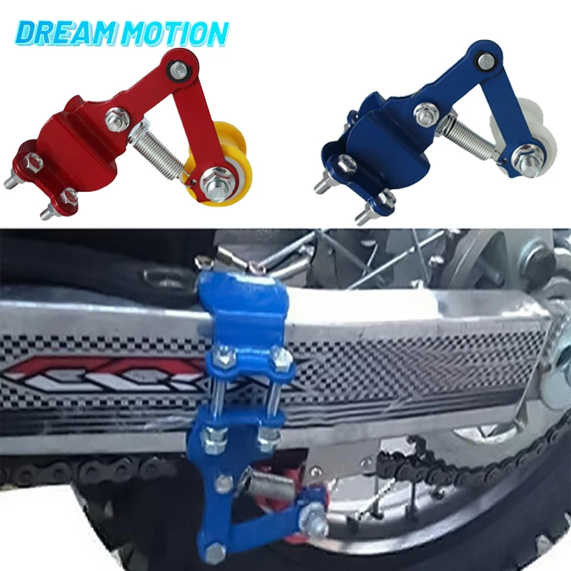 

Universal Adjusting Chain Tensioner Portable Metal Motorcycle Cross Chain Adjuster for Sump Bike ATV Motorcycle Accessories