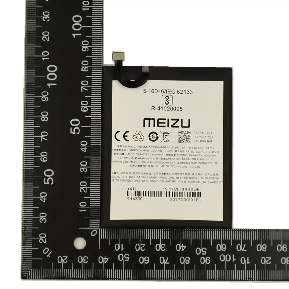 

MEIZU Original Battery For Meizu U10 M3S L Version M3 M6 Note M6s M5c Meilan6 M 5S Note5 Pro 7 Plus X8 Meilan M3E MX5 Batteries