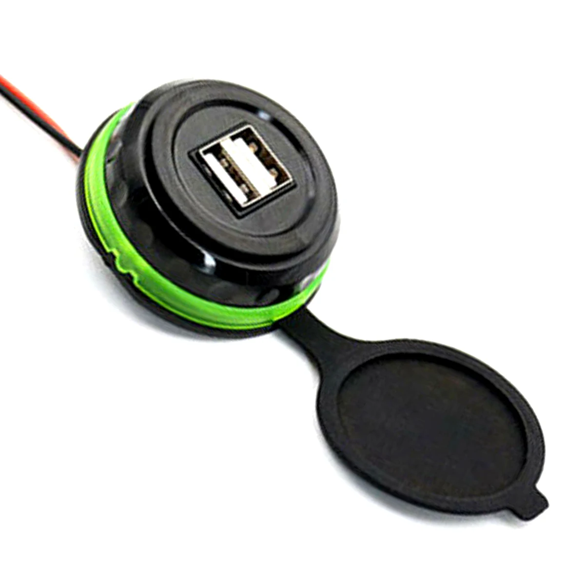 

3.1A Dual USB Car Charger Panel Mount 2 Port Charging Power Socket Adapter DC 12-24V 3.1A 3.1A 3.1A