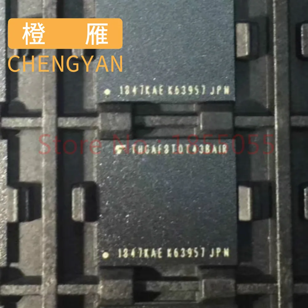 CHENGYAN 1-10 шт. Оригинальный Новый THGAF8TOT43BAIR THGAF8T0T43BAIR BGA153 UFS2.1 2,1 128 ГБ