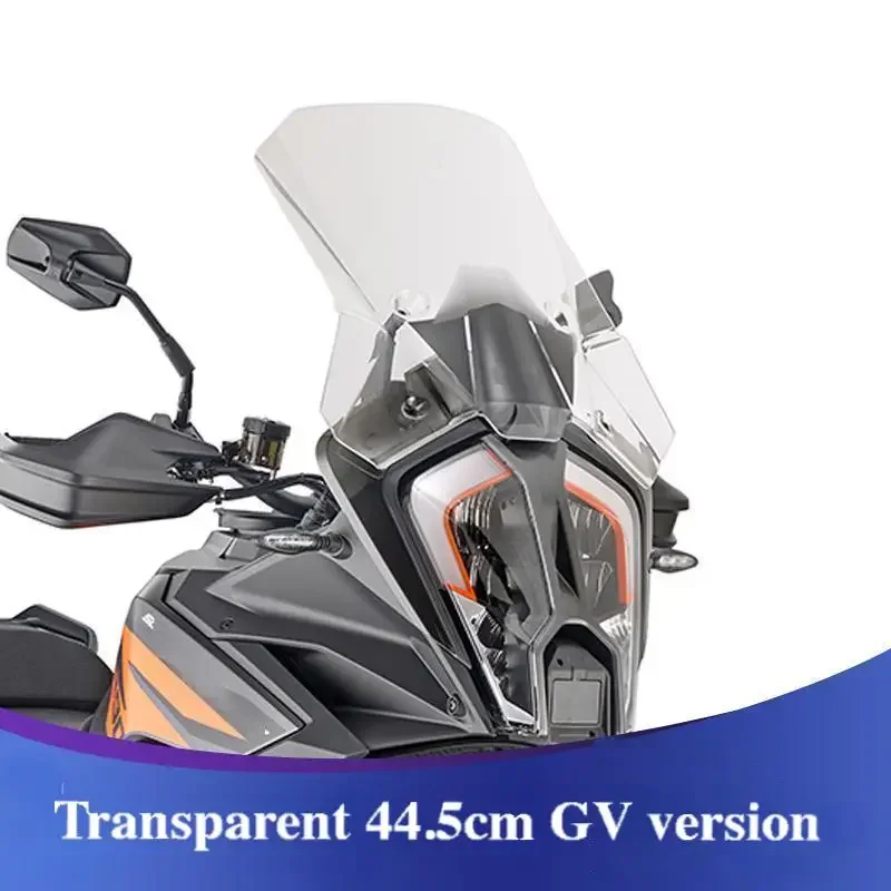 

Для KTM 2021 2022 1290 ADV S 1290ADV S 1290-ADV S мотоциклетное приподнятое переднее лобовое стекло, прозрачная защита от дождя и груди