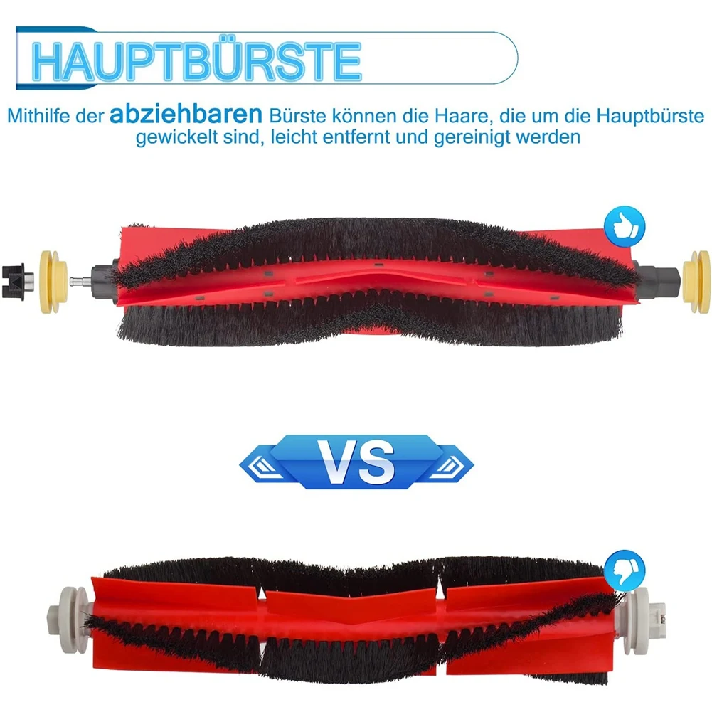 

Robot Vacuum Cleaner Hepa Filter Main Brush for Xiaomi/Roborock E4 S4 S5 Max S6 MaxV S6 Pure Vacuum Cleaner Accessories