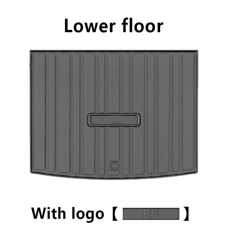 

Задний коврик в багажник автомобиля TPE для Geely EX5 Galaxy E5 2024 2025 Proton eMas 7, водонепроницаемый антигрязный материал, резиновые защитные накладки, ковер