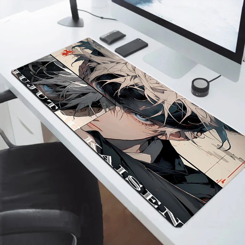 

Jujutsu Kaisen Large Mouse Pad Desk Protector Pc Gamer Accessories Xxl Mousepad Anime Keyboard Gaming Extended Mice Computer Mat