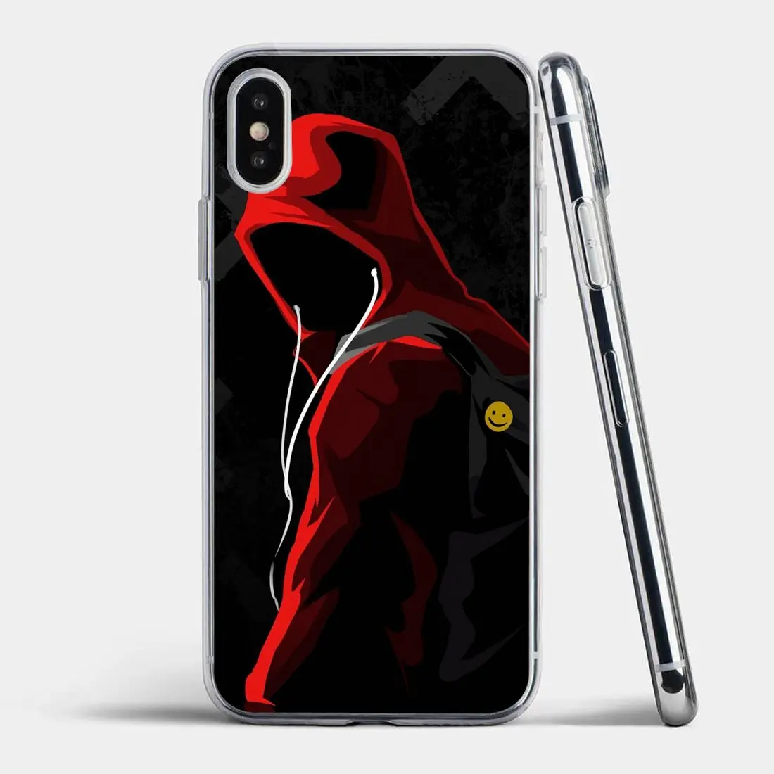 Прозрачные мягкие чехлы с капюшоном для Huawei Y5 Y6 Y9 2018 Mate 10 20 Lite Pro P Smart 2019 P9 Mini Ghost Style -