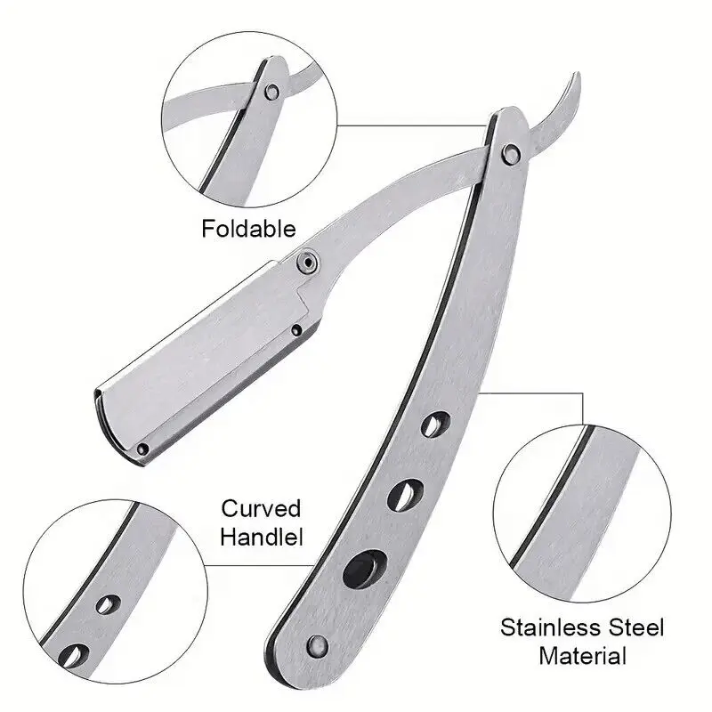 Классическое двустороннее лезвие для мужского бритья инструмент удаления волос