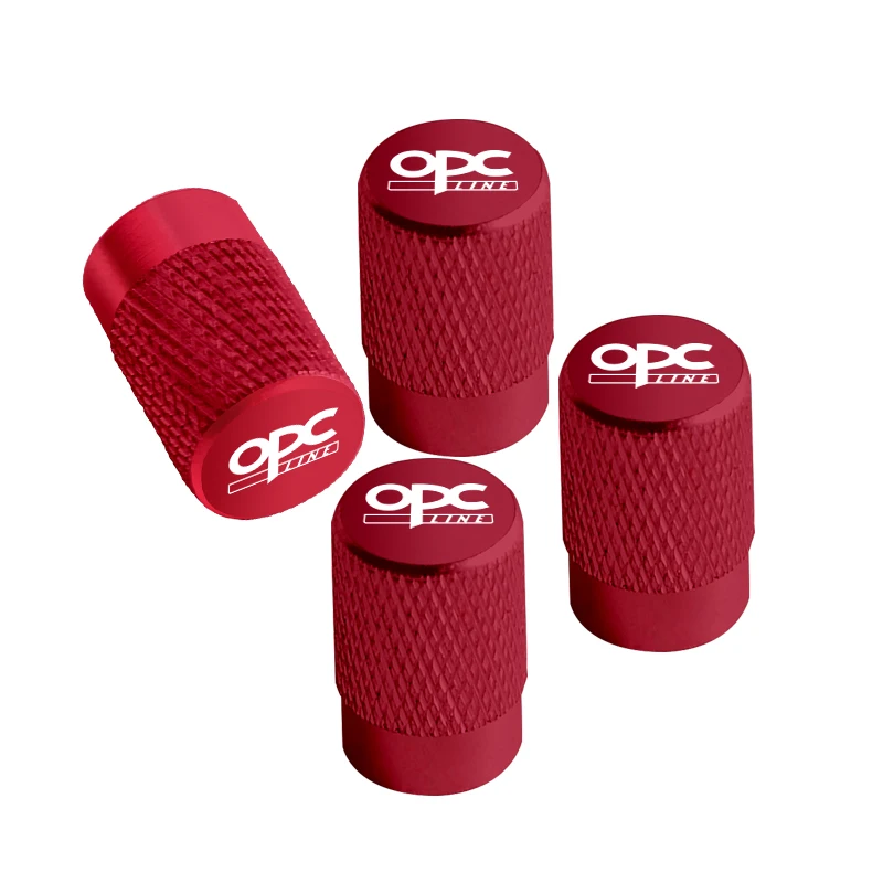 

4 шт., колпачки для клапанов шин Opel Vauxhall OPC Line Logo Insignia Astra Zafira Mokka Antara