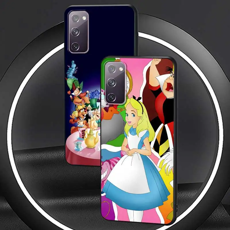 Чехол для телефона с котом Алисы в стране чудес Samsung Galaxy S20 FE S21 S10 S9 Plus Ultra 5G S20fe S21fe