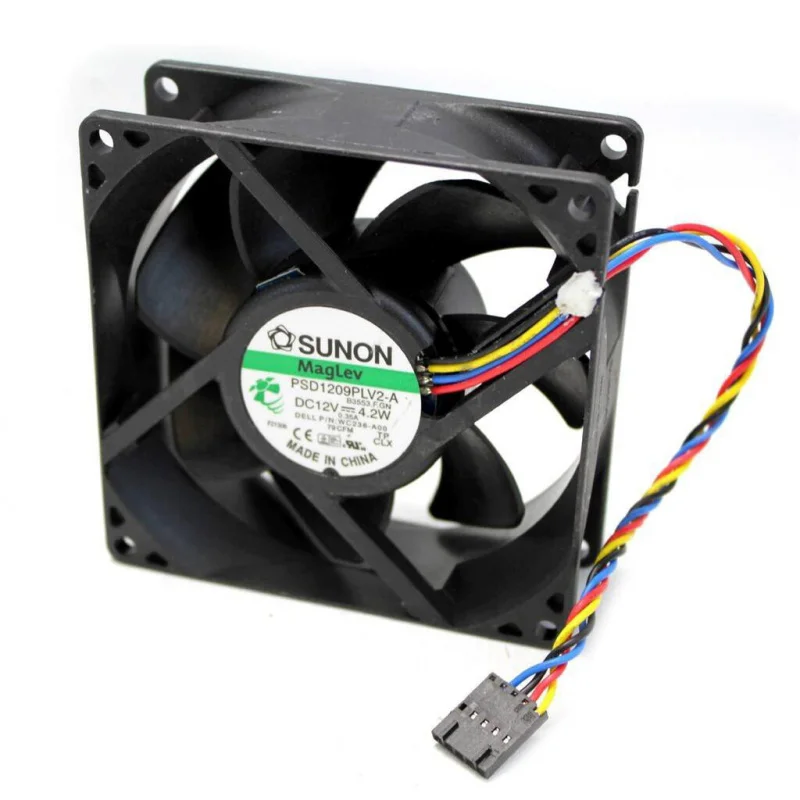 Фото Вентилятор охлаждения для Dell Optiplex 790 990 7010 9010 MT 0WC236 PSD1209PLV2-A №2