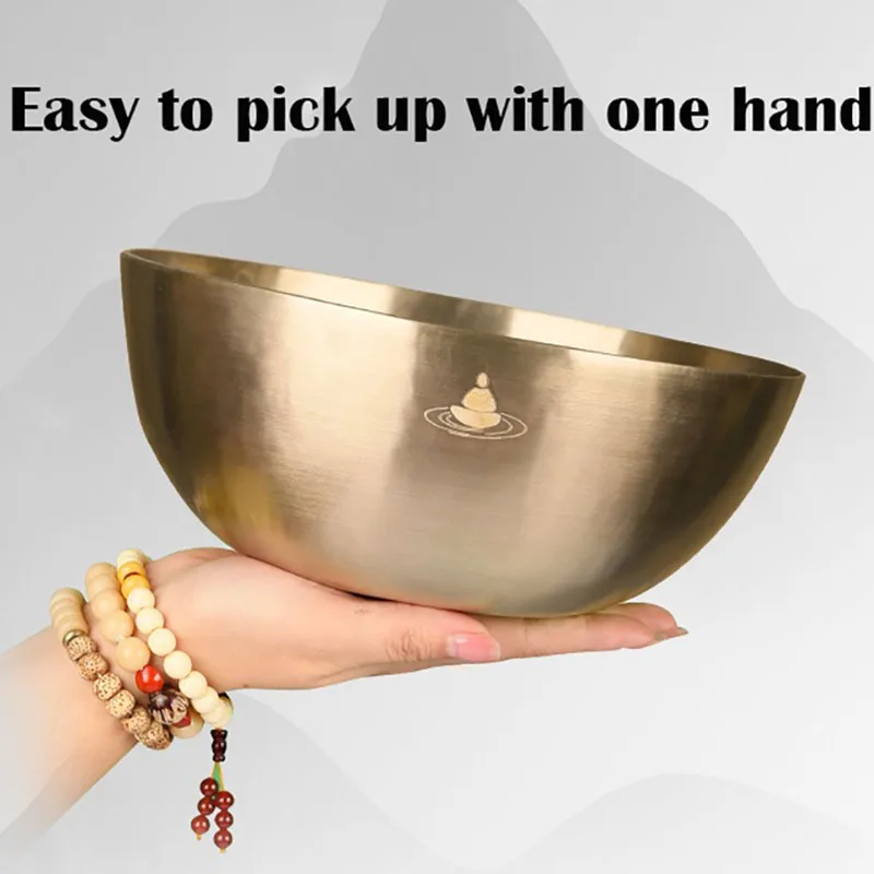 Религиозная бронзовая чаша оригинальные поющие чаши с алхимией из Непала