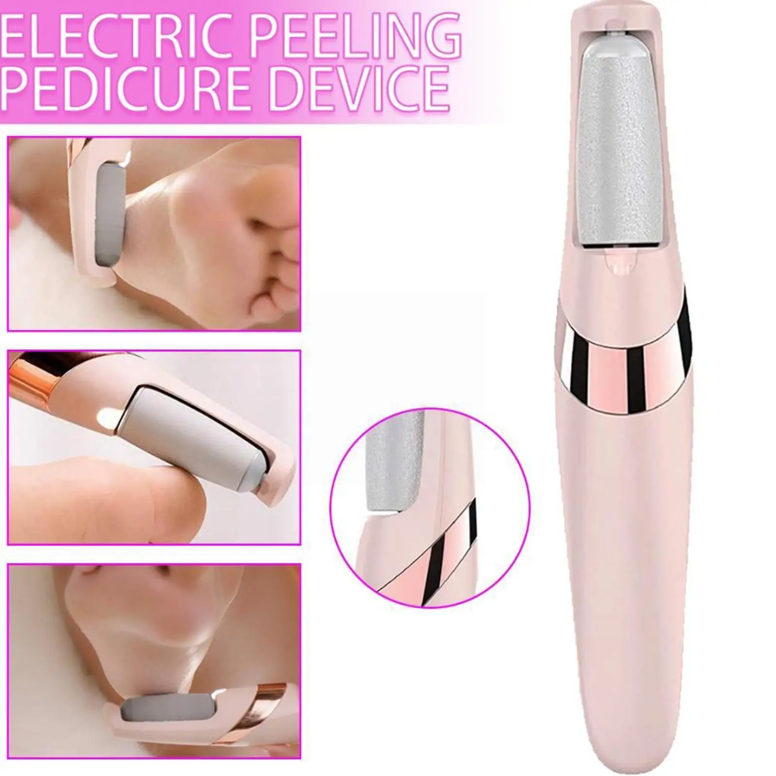 

Hot Sale Charged Electric Foot File For Heels Grinding Pedicure Tools Professional Foot Rasp Foot Dead Skin Remover Clean T K7n2