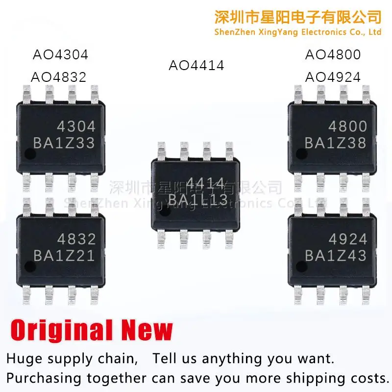 

New original AO4414 AO4924 AO4304 AO4800 AO4832 spot