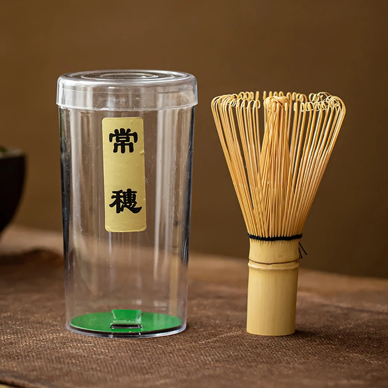 N2HAO Set da tè Set da tè giapponese Matcha frusta (Chasen) cucchiaino e paletta (Chashaku) Set da tè Matcha accessori in bambù