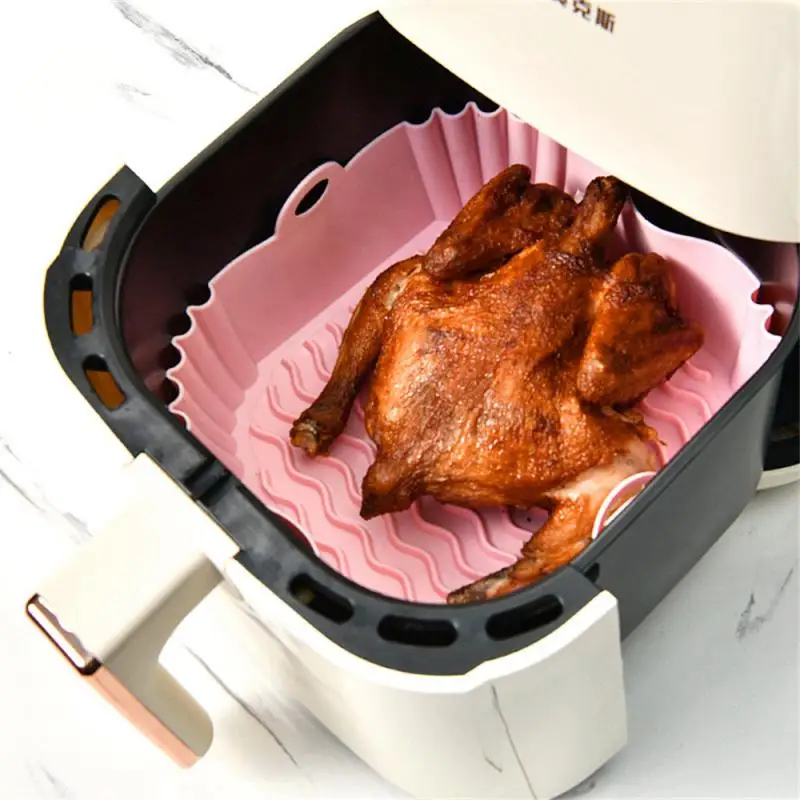 

Multi-functional Air Fried Pot Pad Modern Simplicity 1pcs Silicone Baking Tray Convection Barbecue Pad Baking Dishes Repeatable